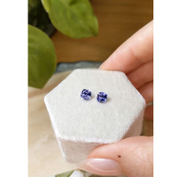 1.14 Ct.Tw.Total Carat Weight Tanzanite Pair from Tanzania Life Style