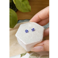 1.20 Ct.Tw.Total Carat Weight Tanzanite Pair from Tanzania Life Style
