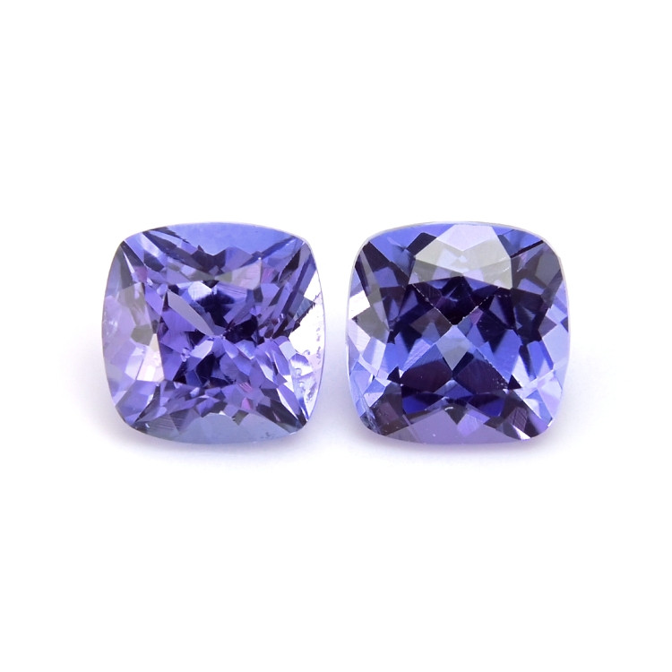 1.31 Ct.Tw. Tanzanite Pair from Tanzania
