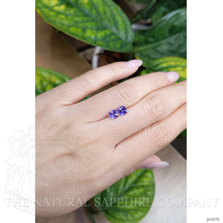 1.31 Ct.Tw. Tanzanite Pair from Tanzania