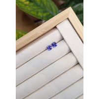 1.31 Ct.Tw.Total Carat Weight Tanzanite Pair from Tanzania Life Style