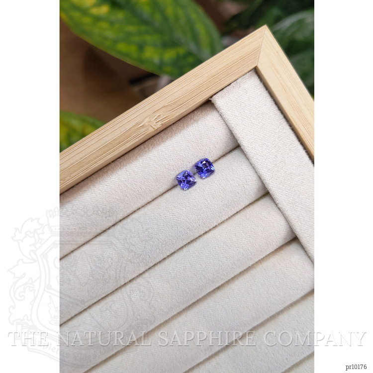 1.31 Ct.Tw. Tanzanite Pair from Tanzania