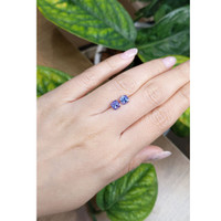 1.45 Ct.Tw.Total Carat Weight Tanzanite Pair from Tanzania Life Style