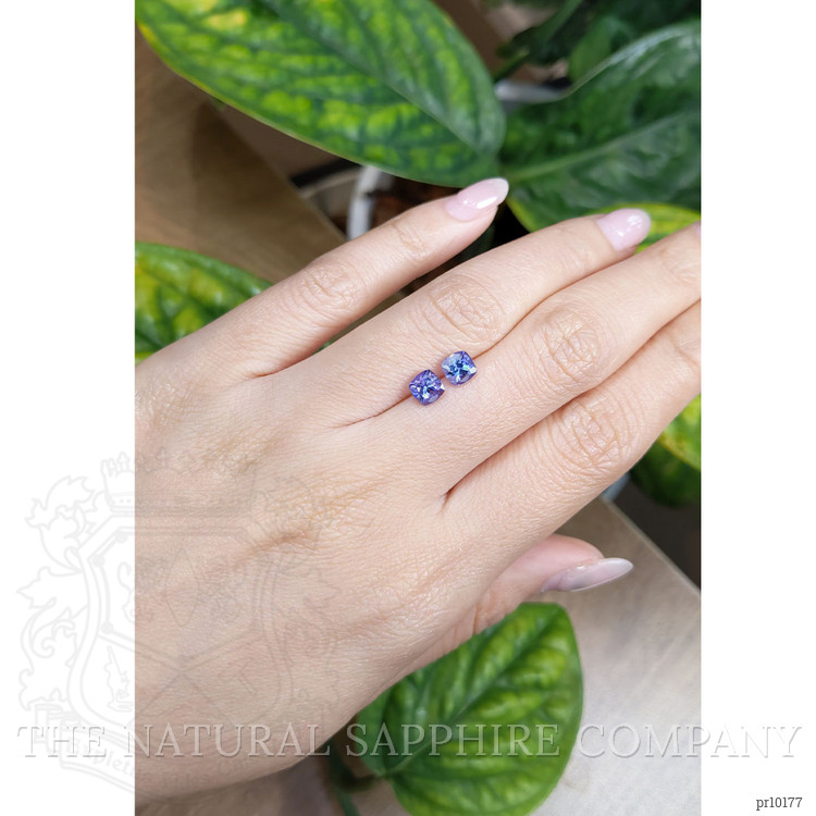 1.45 Ct.Tw. Tanzanite Pair from Tanzania