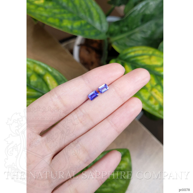 1.18 Ct.Tw. Tanzanite Pair from Tanzania