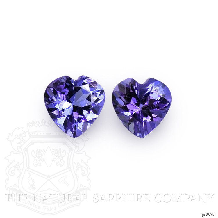 0.85 Ct.Tw. Tanzanite Pair from Tanzania