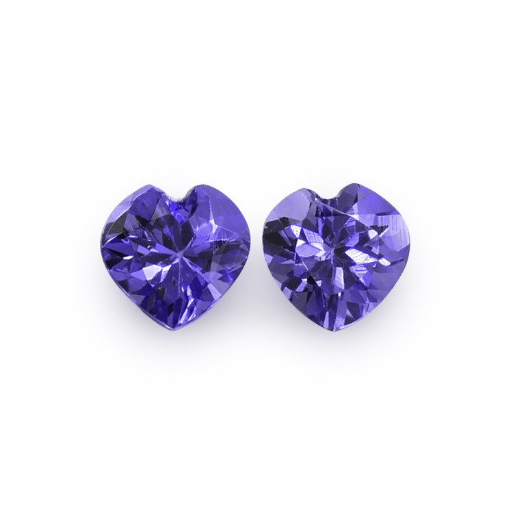 0.98 Ct.Tw. Tanzanite Pair from Tanzania
