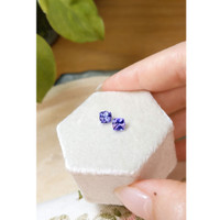 1.39 Ct.Tw.Total Carat Weight Tanzanite Pair from Tanzania Life Style