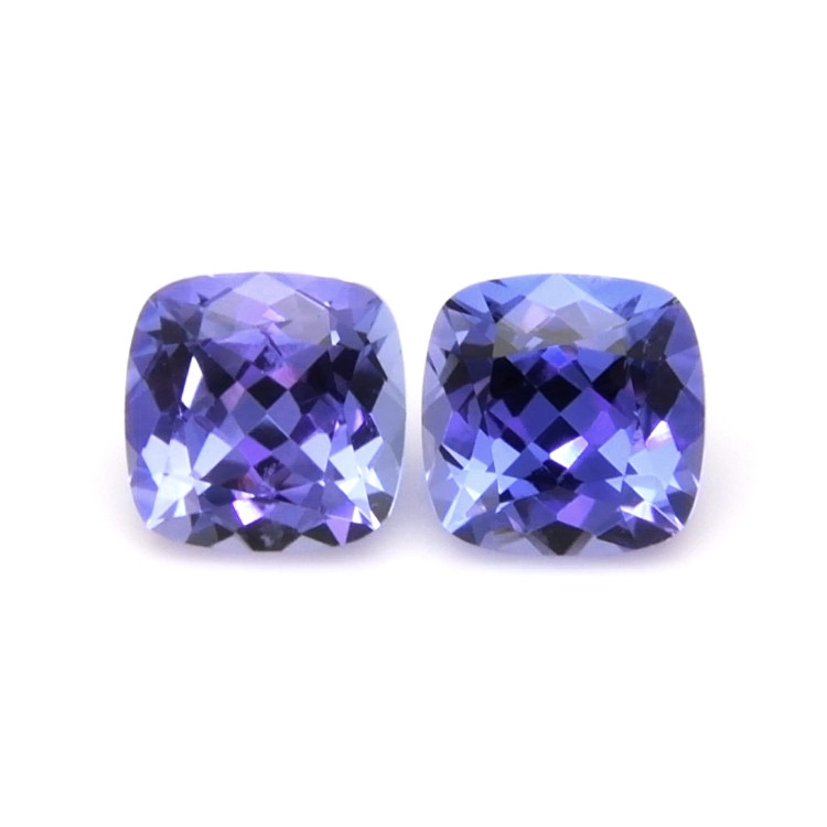 1.24 Ct.Tw. Tanzanite Pair from Tanzania
