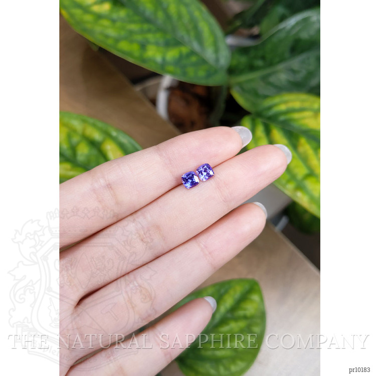 1.24 Ct.Tw. Tanzanite Pair from Tanzania