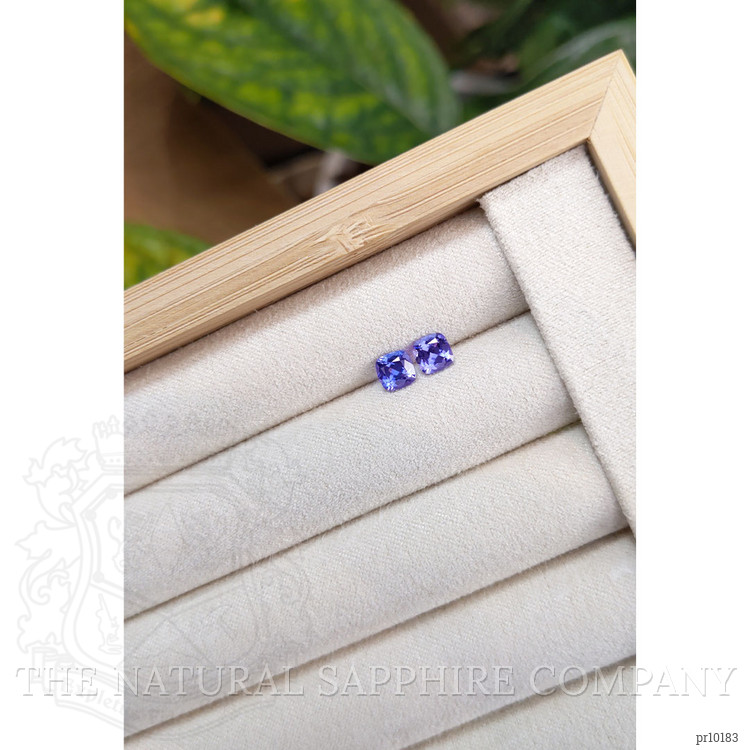 1.24 Ct.Tw. Tanzanite Pair from Tanzania