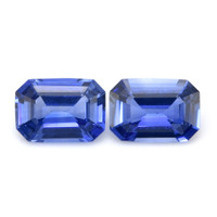 1.89&nbsp;Ct.Tw.Total Carat Weight Blue Sapphire Pair from Ceylon (Sri Lanka) Video