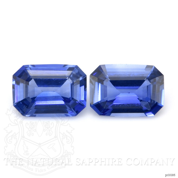1.89 Ct.Tw. Blue Sapphire Pair from Ceylon (Sri Lanka)