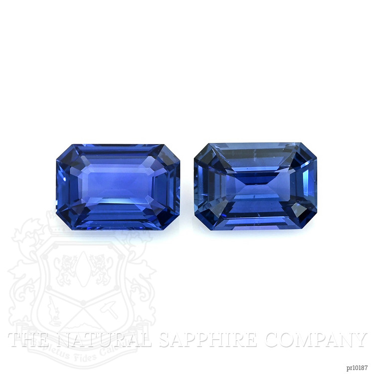 2.03 Ct.Tw. Blue Sapphire Pair from Ceylon (Sri Lanka)
