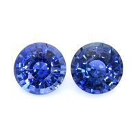 2.00&nbsp;Ct.Tw.Total Carat Weight Blue Sapphire Pair from Ceylon (Sri Lanka) Video