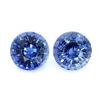 2.05&nbsp;Ct.Tw.Total Carat Weight Blue Sapphire Pair from Ceylon (Sri Lanka) Video