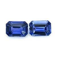 2.25&nbsp;Ct.Tw.Total Carat Weight Blue Sapphire Pair from Ceylon (Sri Lanka) Video
