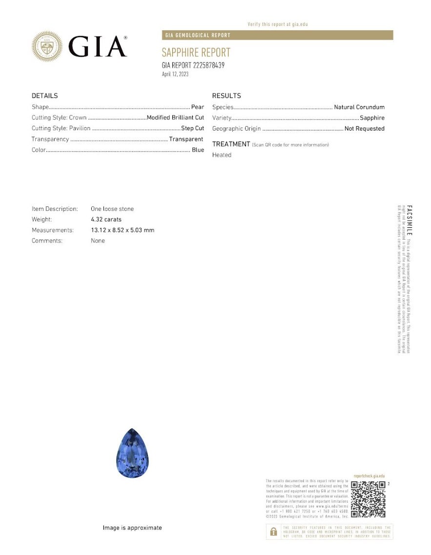 8.60 Ct.Tw. Blue Sapphire Pair from Ceylon (Sri Lanka)