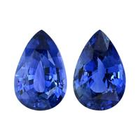 8.60&nbsp;Ct.Tw.Total Carat Weight Blue Sapphire Pair from Ceylon (Sri Lanka) Video