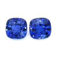 8.26&nbsp;Ct.Tw.Total Carat Weight Blue Sapphire Pair from Ceylon (Sri Lanka) Video