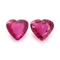 4.01 Ct.Tw.Total Carat Weight Pink Sapphire Pair from Mozambique Video