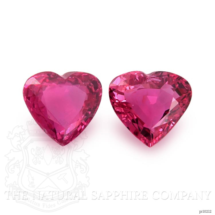 4.01 Ct.Tw. Pink Sapphire Pair from Mozambique