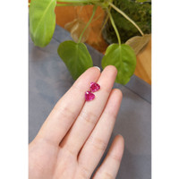 4.01&nbsp;Ct.Tw.Total Carat Weight Pink Sapphire Pair from Mozambique Life Style