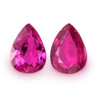 3.96&nbsp;Ct.Tw.Total Carat Weight Pink Sapphire Pair from Mozambique Video