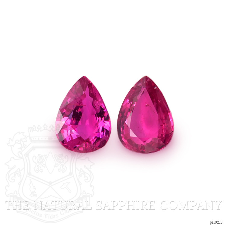3.96 Ct.Tw. Pink Sapphire Pair from Mozambique