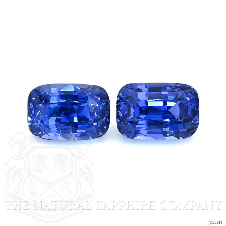 5.07 Ct.Tw. Blue Sapphire Pair from Ceylon (Sri Lanka)