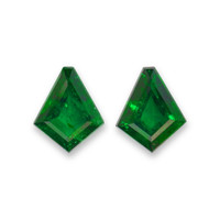 6.12 Ct.Tw.Total Carat Weight Emerald Pair from Zambia Video