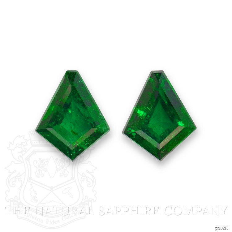 6.12 Ct.Tw. Emerald Pair from Zambia