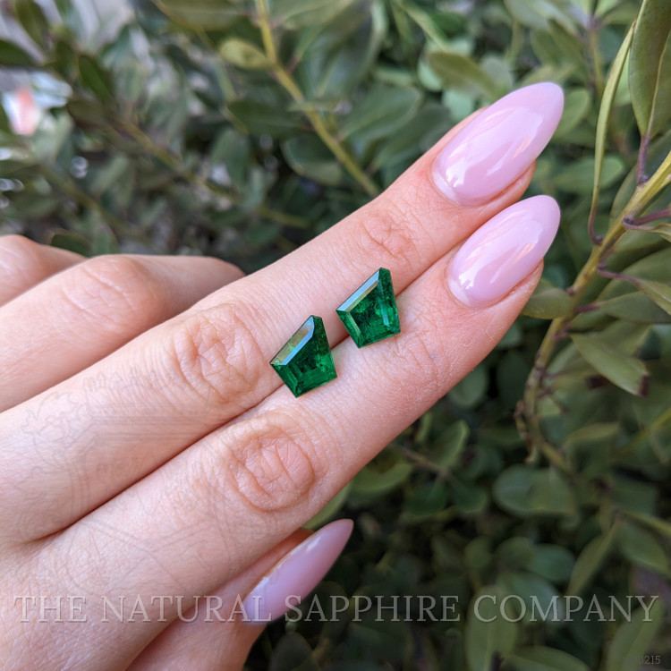 6.12 Ct.Tw. Emerald Pair from Zambia