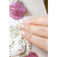 0.82&nbsp;Ct.Tw.Total Carat Weight White Sapphire Pair from Ceylon (Sri Lanka) Life Style