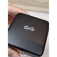 1.69&nbsp;Ct.Tw.Total Carat Weight White Sapphire Pair from Ceylon (Sri Lanka) Life Style