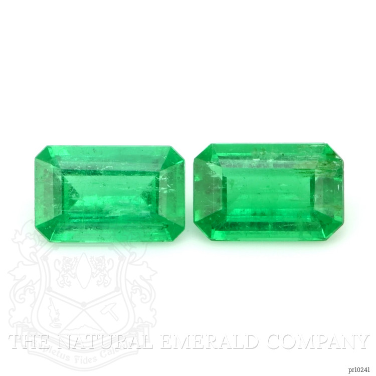 0.81 Ct.Tw. Emerald Pair from Afghanistan