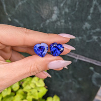 19.12 Ct.Tw.Total Carat Weight Tanzanite Pair from Tanzania Life Style
