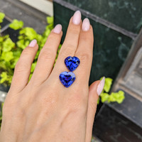19.12 Ct.Tw.Total Carat Weight Tanzanite Pair from Tanzania Life Style