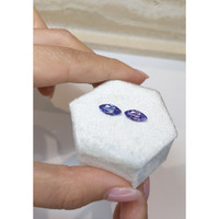 2.28 Ct.Tw.Total Carat Weight Tanzanite Pair from Tanzania Life Style