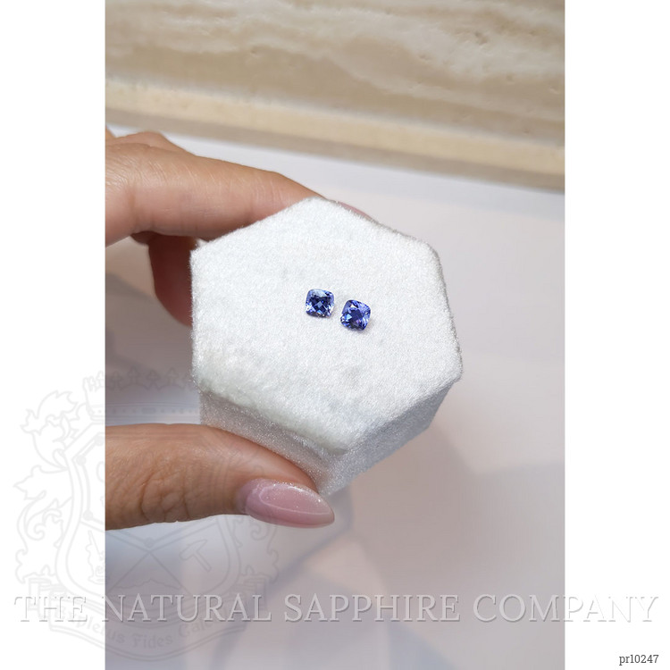 1.26 Ct.Tw. Tanzanite Pair from Tanzania