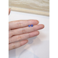 1.26&nbsp;Ct.Tw.Total Carat Weight Tanzanite Pair from Tanzania Life Style