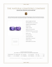 1.78 Ct.Tw.Total Carat Weight Tanzanite Pair from Tanzania Scan Report