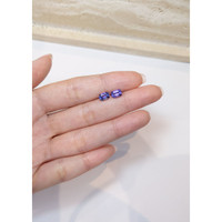 1.78 Ct.Tw.Total Carat Weight Tanzanite Pair from Tanzania Life Style