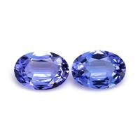 1.57&nbsp;Ct.Tw.Total Carat Weight Tanzanite Pair from Tanzania Video