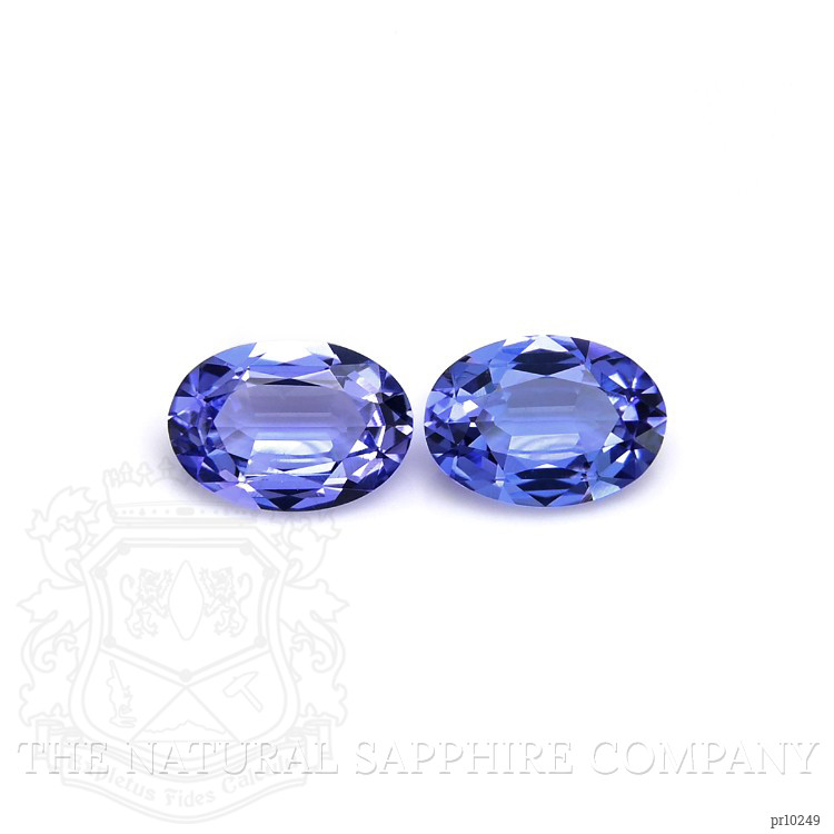 1.57 Ct.Tw. Tanzanite Pair from Tanzania