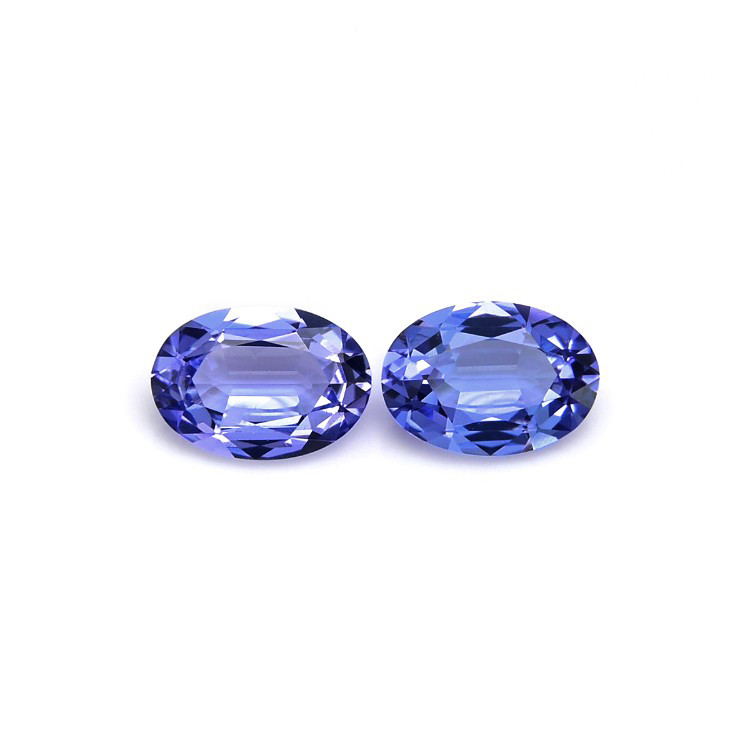 1.57 Ct.Tw. Tanzanite Pair from Tanzania