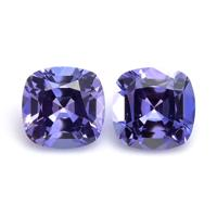1.42 Ct.Tw.Total Carat Weight Tanzanite Pair from Tanzania Video