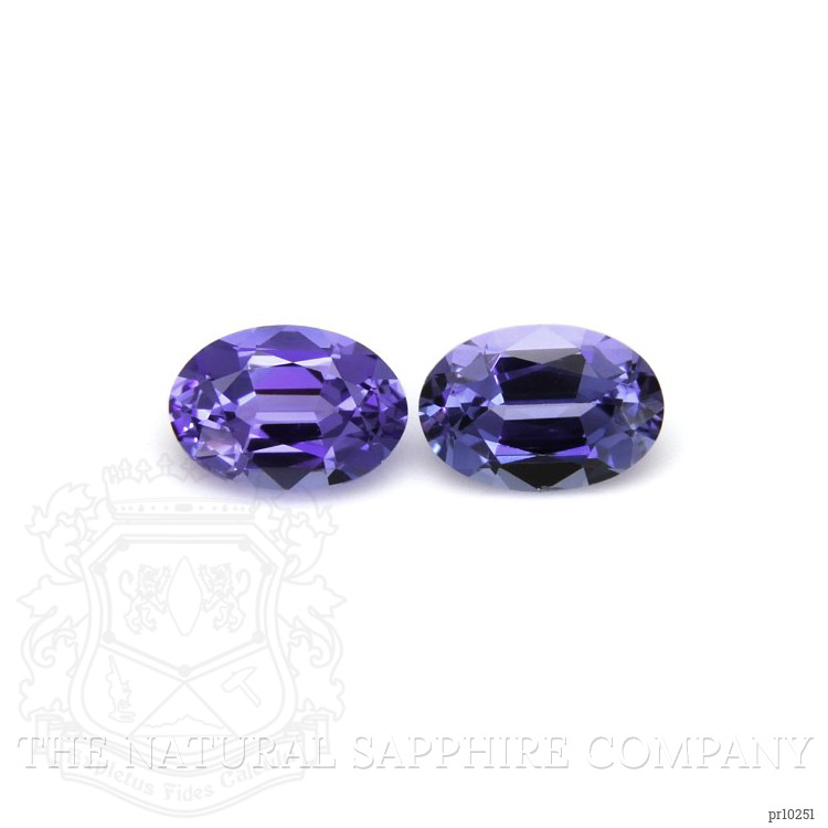 1.60 Ct.Tw. Tanzanite Pair from Tanzania
