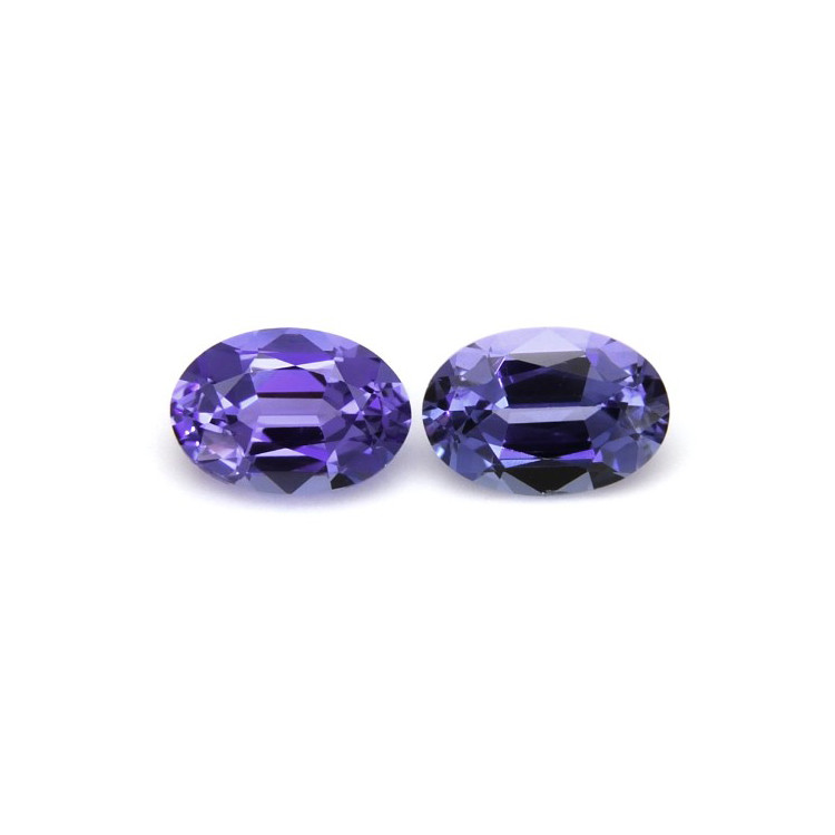 1.60 Ct.Tw. Tanzanite Pair from Tanzania