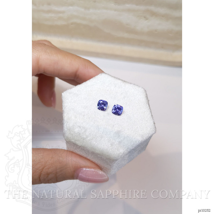 1.26 Ct.Tw. Tanzanite Pair from Tanzania